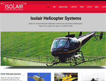 Tablet Screenshot of isolairinc.com